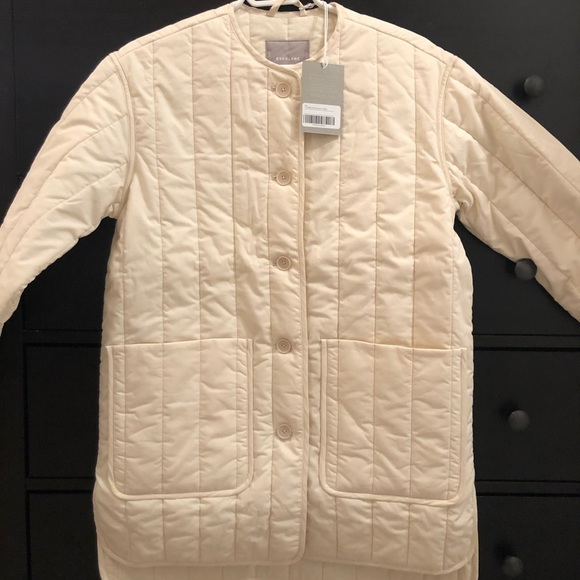 Everlane Jackets & Blazers - Everlane Cotton Quilted Jacket - Canvas (Cream)